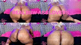 Real BBW Ass Lovers ONLY (MP4 Version)