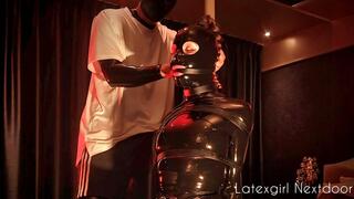 LATEX SHOWGIRL ENDLESS ORGASMS - So Many Bondage Orgasms I Lost Count 1080