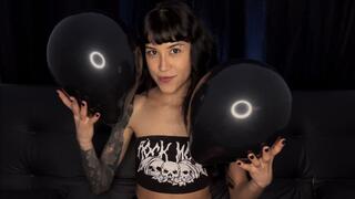 My first fun with balloons here