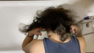 washing hair mpg