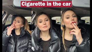 Cigarette in the car