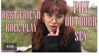Your best friend fucks you in a picnic
