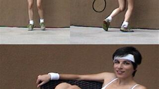 Masha Model in a Tennis Outfit Full Version