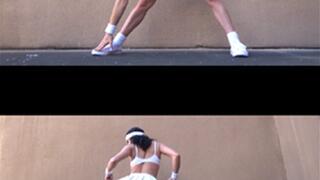 Bella Luxx in a Tennis Outfit Full Version HD