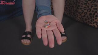 Giantess Gets Revenge on Shrunken Couples