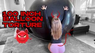 100" balloon tortment