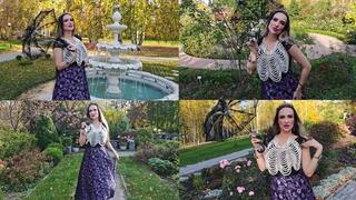 Worship elegant gothic dark goddess