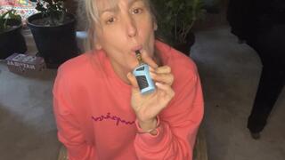 Your Step-Mommy Finds Your Vape & Makes You Jerk Off While She Smokes It Taboo Femdoml Smoking Roleplay