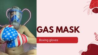 gas mask full face and boxing