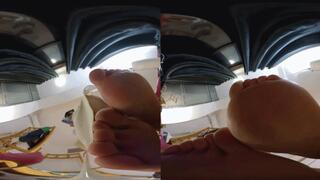 The 3DVR180 LELE high heels POV is overwhelming