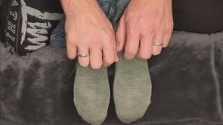 Tickling in socks, Nylons and barefoot with much oil