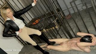 Lady Dark Angel - Tormented by Muddy Riding Boots (720p MP4)