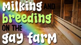 Alphas Breeding You and Milking Your Cock on the Gay Farm AUDIO