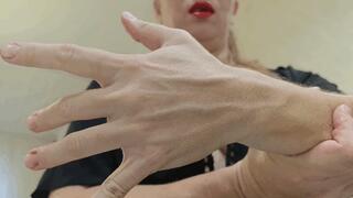 My sexy veins and hairy arms ha