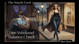 Her Weekend Balance Check: A Quiet-Luxury Spiral of Spending and Submission by Ms Smyth of The Smyth Fund { FinDom Short Story }