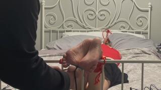 Aussie Connie's First Time Playing With Alan