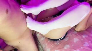 Fucking My Hot Stepsister Feet in Stockings (MOV)