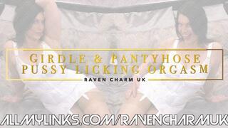 [066] White Girdle Pussy Licking Orgasm