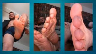 Dominating you after work Part 5: Bare feet