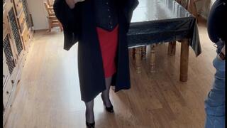 Headmistress Fire canes the caretaker Part 2 of 4