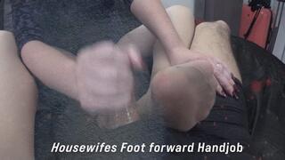 Evangelines Pantyhose foot forward Handjobs 2