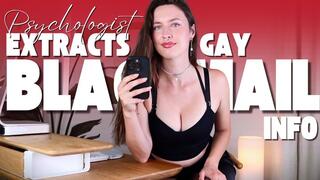 Psychologist Extracts Gay Blackmail Info