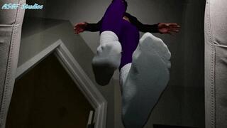 Test Glass Crush with Hunny! GIANTESS Socks POV! Pt 3 of 5 - MOV