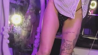 Sexy Strip tease ends with me cumming so hard