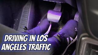 Driving In Los Angeles Traffic
