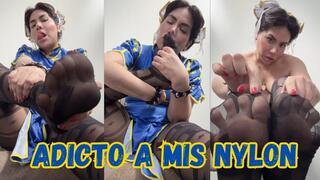 Chun-Li’s nylon stockings