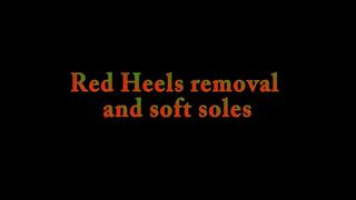 Red Heels removal and soft soles