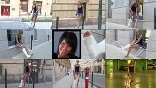 Bree SLC Crutching Around Town (in HD 1920X1080)