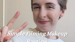 My Simple Makeup Routine for Filming - Frisky Freckled Fox