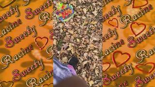 SSBBW Fall Frolic: Fat Goddess Crushes Leaves