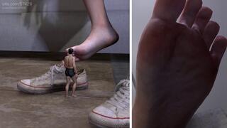 Stuck Inside Giantess Shoe For A Walk