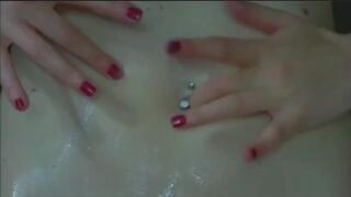 Belly Piercing Cum