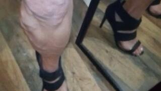 Tempest showing off new heels