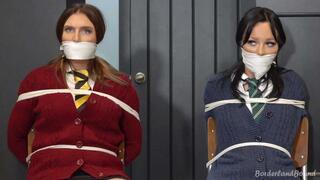 Lucie & Skyebird in: Chair-Thumping College Brats NEED Keeping Quiet & This Ruthless Robber Knows Just How to Do it! (4K)