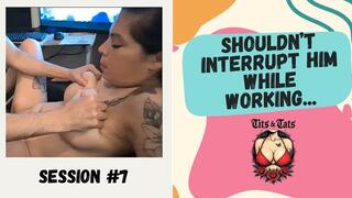 I Wanted The PC To Watch A Music Show, So My Big Tits Paid The Price