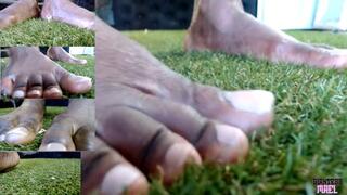 Unintended Village Demolition, Stomp Them All, Giantess Bare Feet Tiny Village Crush And Trample - Unaware Giantess