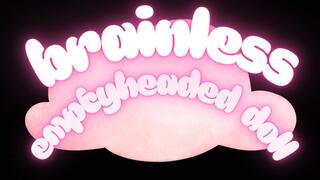 BRAINLESS BIMBO EMPTYHEADED DOLL