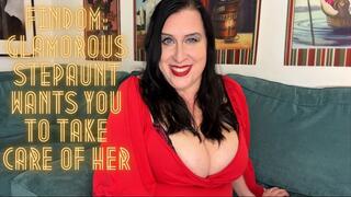 Findom: Glamorous Step-Aunt Wants You to Take Care of Her 720p