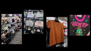 CHRISTMAS ASMRING W BRAS AT LOTSA STORES AND MINK COATS AT WALLYS