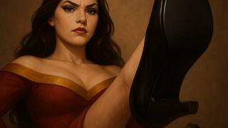 The Giantess Queen Descends