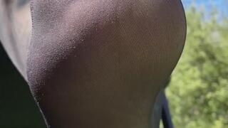 Toe wiggling humiliation