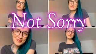 Not Sorry WMV