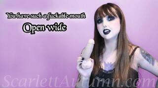 Open that fuckable mouth for me - MP4 HD 1080p