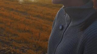 Enjoying the autumn air with my all white 100 — just a quiet moment for myself