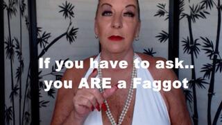 If you have to ask you are a faggot Goddess Natasha (MOV)