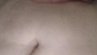 Soft and squishy belly bbw belly play